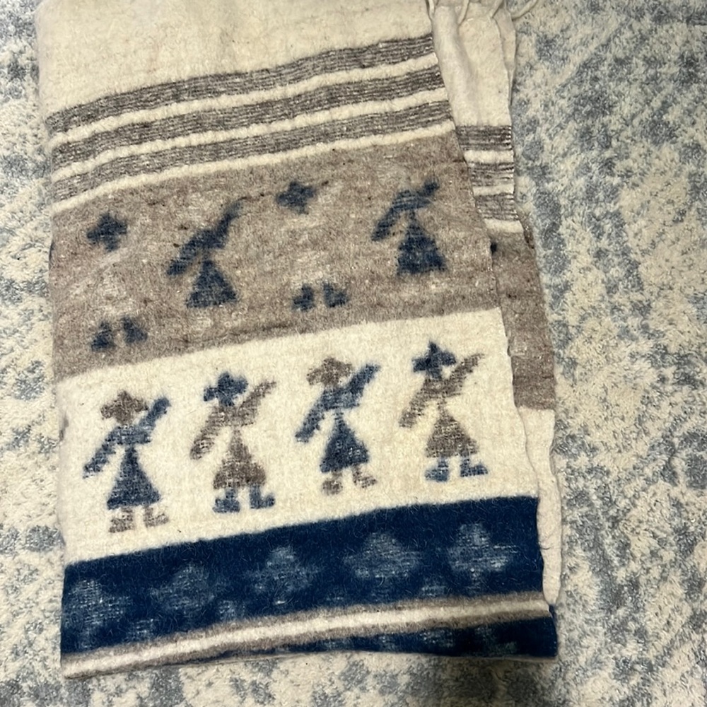 Authentic wool blanket